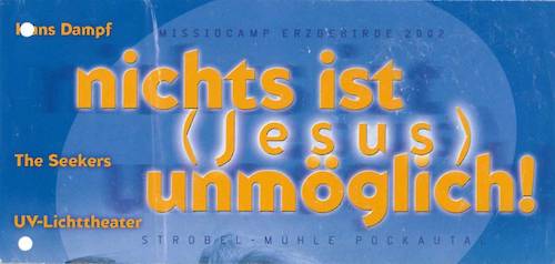 Flyer MissioCamp 2002