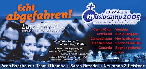 Flyer MissioCamp 2005